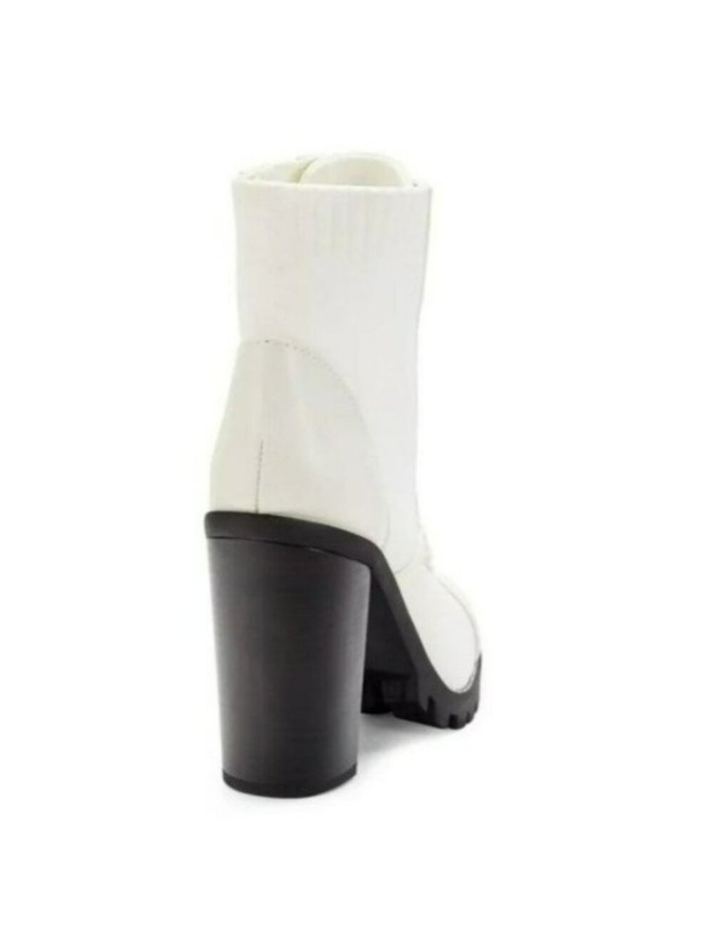 BCBGENERATION PILAS FAUX LEATHER LACE-UP BOOTIES, Sz 8, 9.5, & 10, NEW in Box - Picture 4 of 6